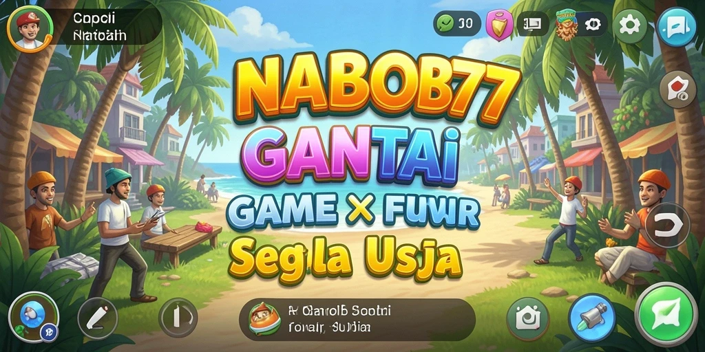Tangkapan layar NABOB77 menunjukkan gameplay yang ceria dan menarik.