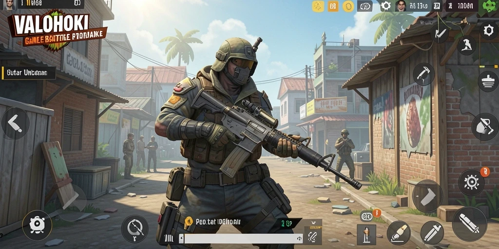 Gameplay VALOHOKI yang seru dan menegangkan.